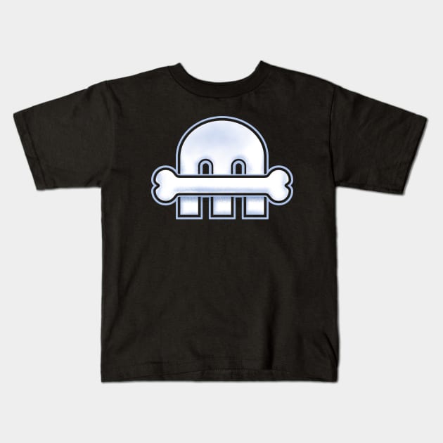 Space Pirate Skull Kids T-Shirt by VinagreShop